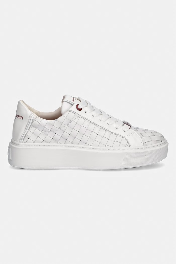 Alexander Smith London High sneakersy damskie ALBDLHW8412WHT biały SS26