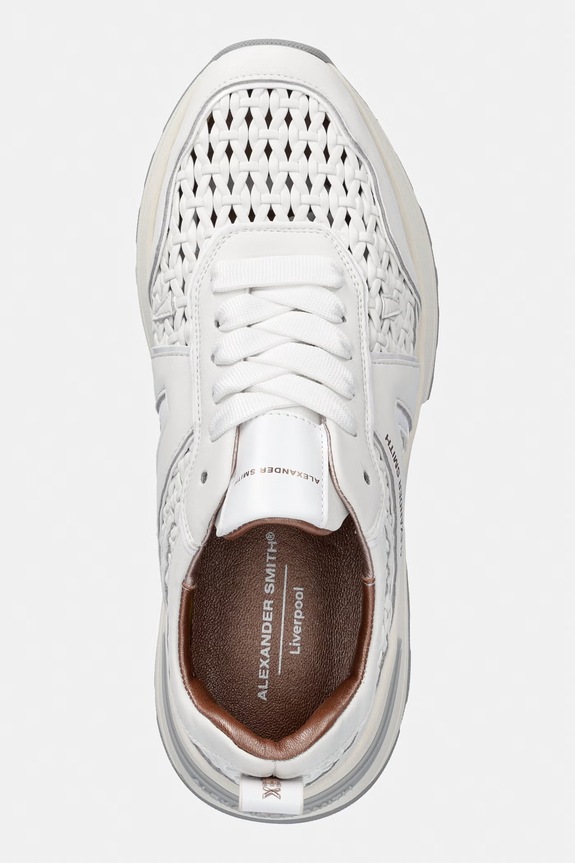 Alexander Smith Liverpool sneakers pentru femei alb ASBDLPW2211TWT