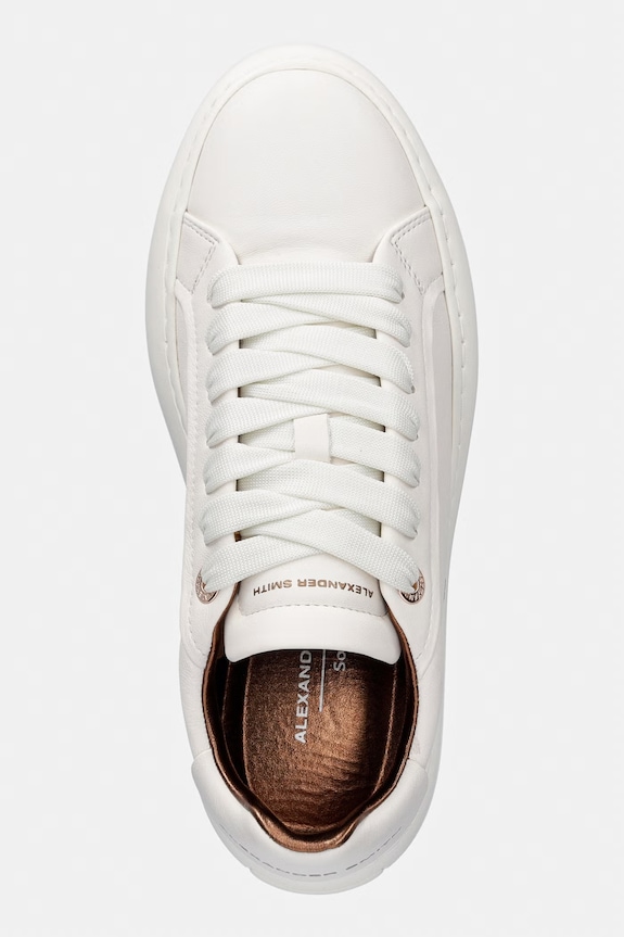 Alexander Smith Soho sneakersy damskie skórzane beżowy ASBDSOW3560TWT