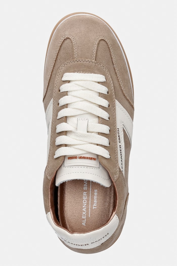 Alexander Smith Thames sneakersy damskie zamszowe beżowy ASBDTMW3393MFF