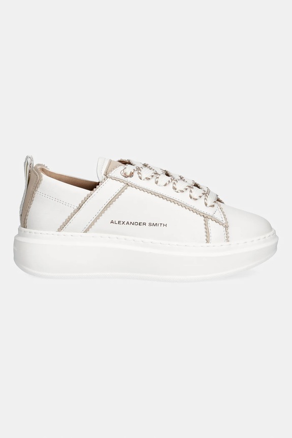 Alexander Smith sneakers din piele Wembley Unlined ASBDWBW0318WNU bej SS26