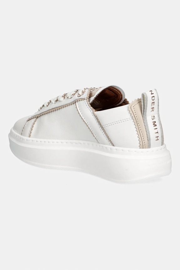 Încălțăminte Alexander Smith sneakers din piele Wembley Unlined ASBDWBW0318WNU bej