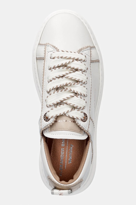 Alexander Smith sneakers din piele Wembley Unlined bej ASBDWBW0318WNU