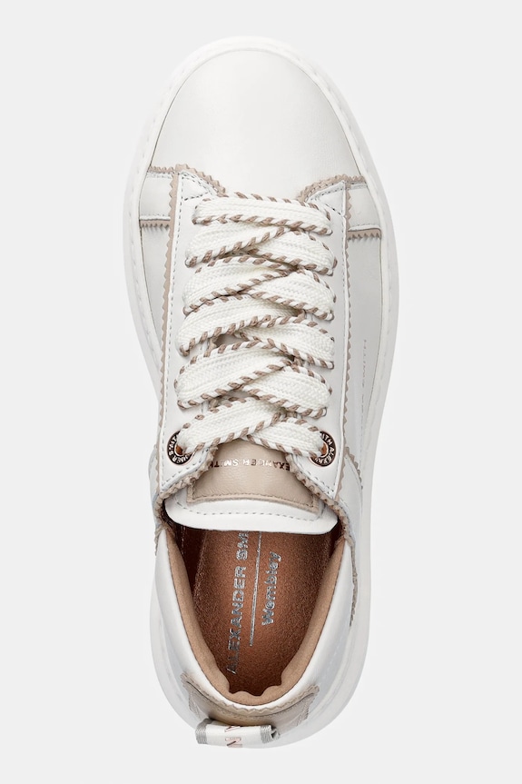 Alexander Smith sneakers din piele Wembley Unlined bej ASBDWBW0318WNU