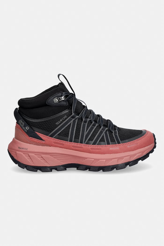Jack Wolfskin dámska turistická obuv Wild Hike Texapore Mid A65580 ružová SS26