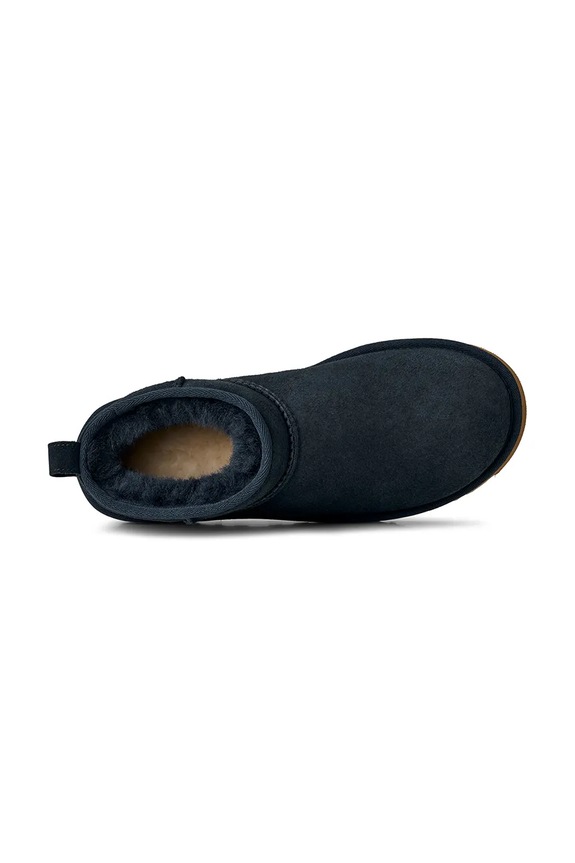 Μπότες χιονιού σουέτ UGG W Classic Ultra Mini 1116109.DKN σκούρο μπλε