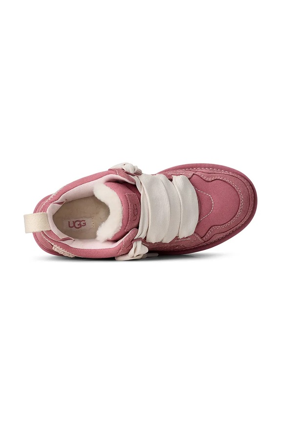 UGG sneakersy zamszowe W Lowmel Meadow 1175114.HNPN różowy