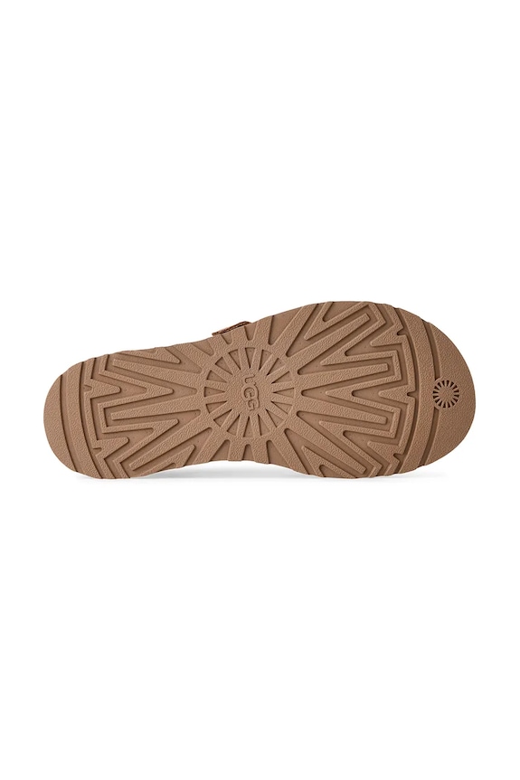 UGG sandały zamszowe W Goldengaze Toe Post 1175134.CHE