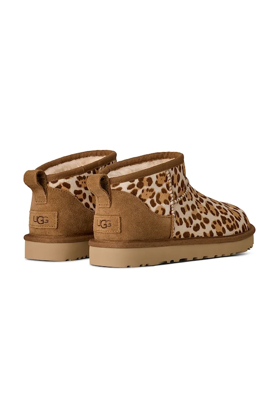 Obutev Snežke iz semiša UGG W Classic Ultra Mini Plains 1178110.FDJ bež