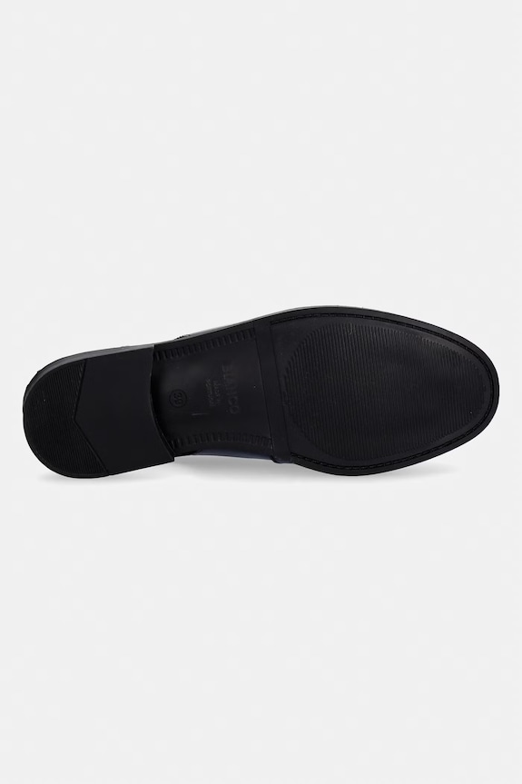 Bianco mocasini de damă de piele BIAPOP 11251694 negru