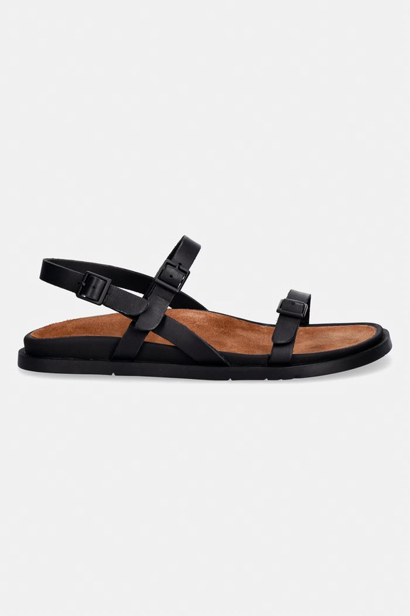 Usnjeni sandali Camper Lluc Sandal K201883.001 črna SS26
