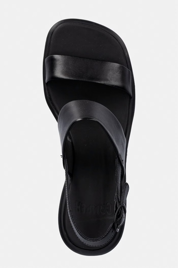 Δερμάτινα σανδάλια Camper Louise Sandal μαύρο K201915.001