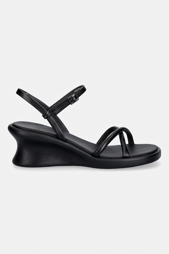 Kožne sandale Camper Louise Sandal K201916.001 crna SS26