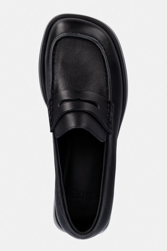 Usnjeni mokasini Camper Donna črna K201919.001