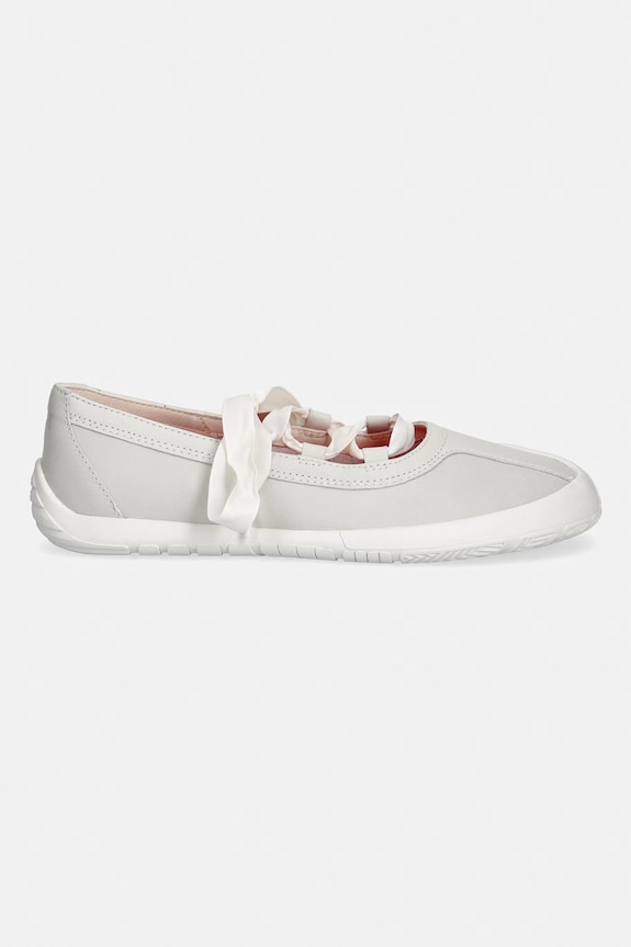 Camper baleriny skórzane Peu Path+ K201921.001 szary SS26