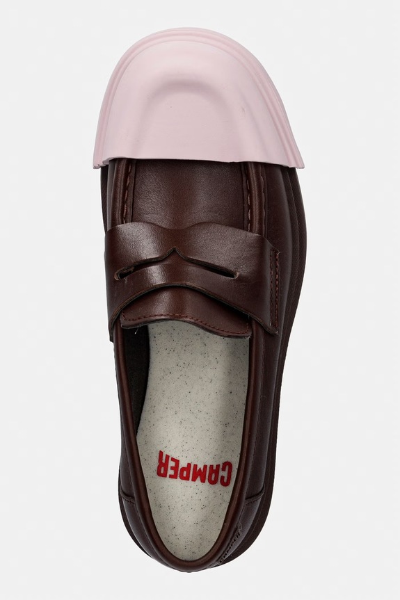 Camper mokasyny damskie skórzane Junction brązowy K201633.010