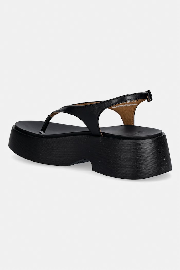 Boty Kožené sandály Camper Tasha K201859.001 černá