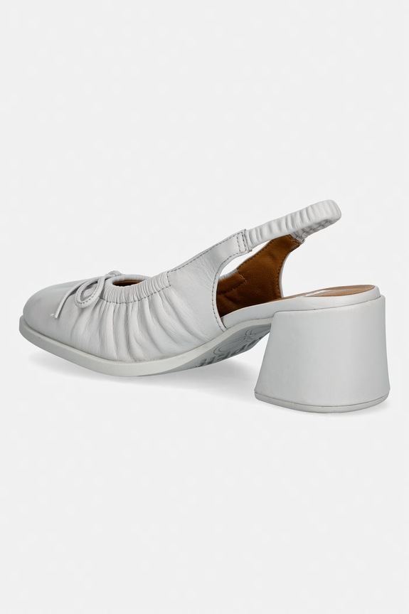 Obuwie Camper czółenka z odkrytą piętą Kora K201896.003 szary