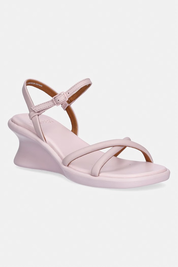 Camper kožené sandále Louise Sandal ružová K201916.003