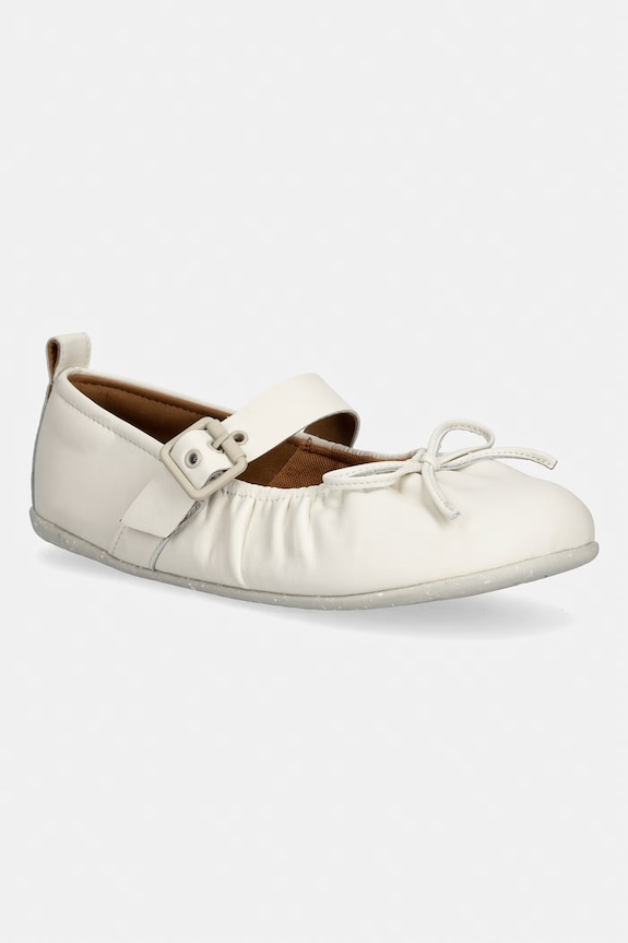 Camper ballerine in pelle Wabi beige K201927.002