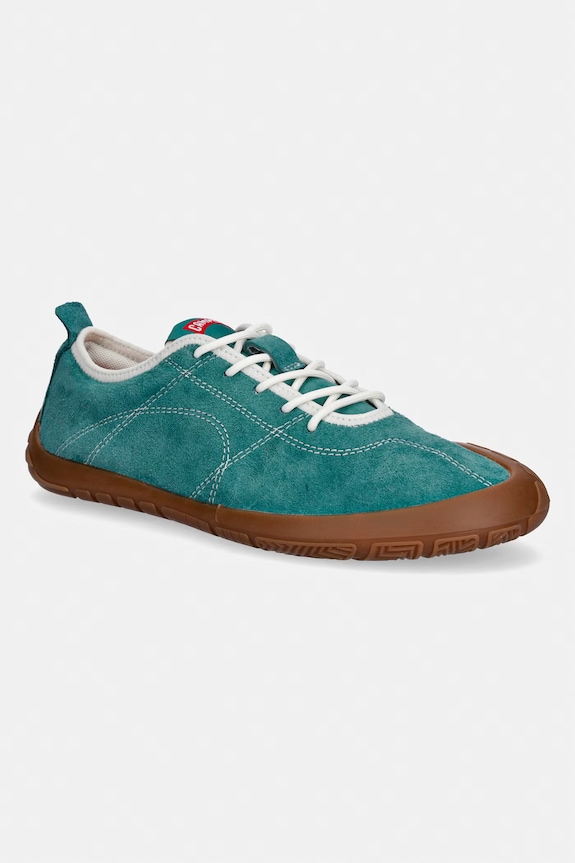 Camper Peu Path+ sneakers de damă din piele întoarsă turcoaz K201943.002