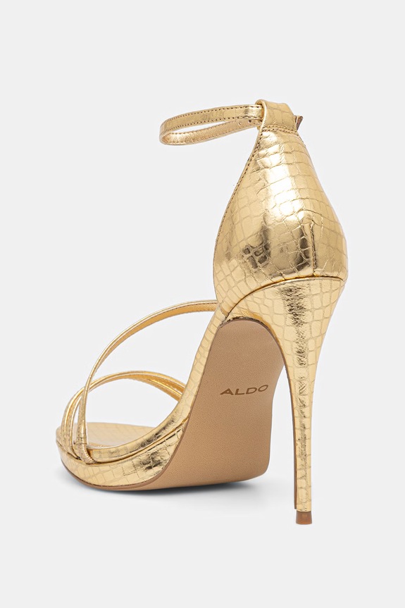 Обувь Кожаные сандалии Aldo ODELLA 14241591.ODELLA золотой