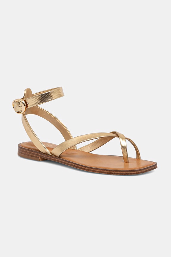 Sandali Aldo DARESSI Imitacija zrnatega usnja zlata 14190627.DARESSI