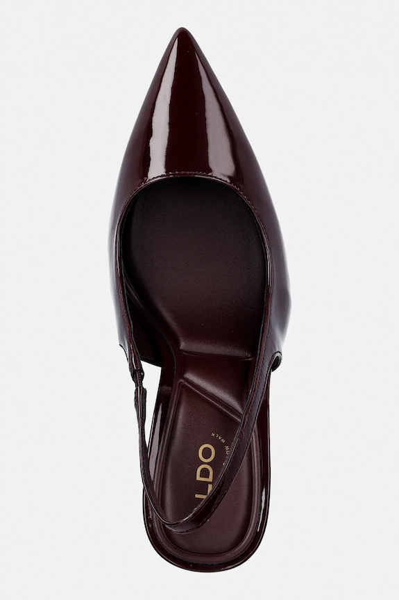 Aldo pantofi cu toc PUCKERUP burgundia 14190629.PUCKERUP
