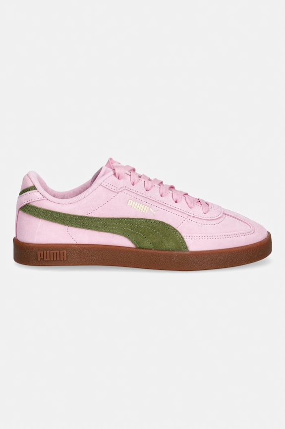 Puma sneakers din piele intoarsă Club II Era Suede 400717.D roz SS26