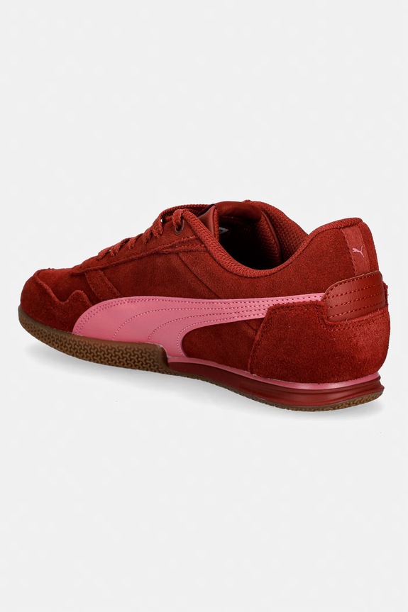 Obuwie Puma sneakersy zamszowe BELLA DONNA 402673 bordowy