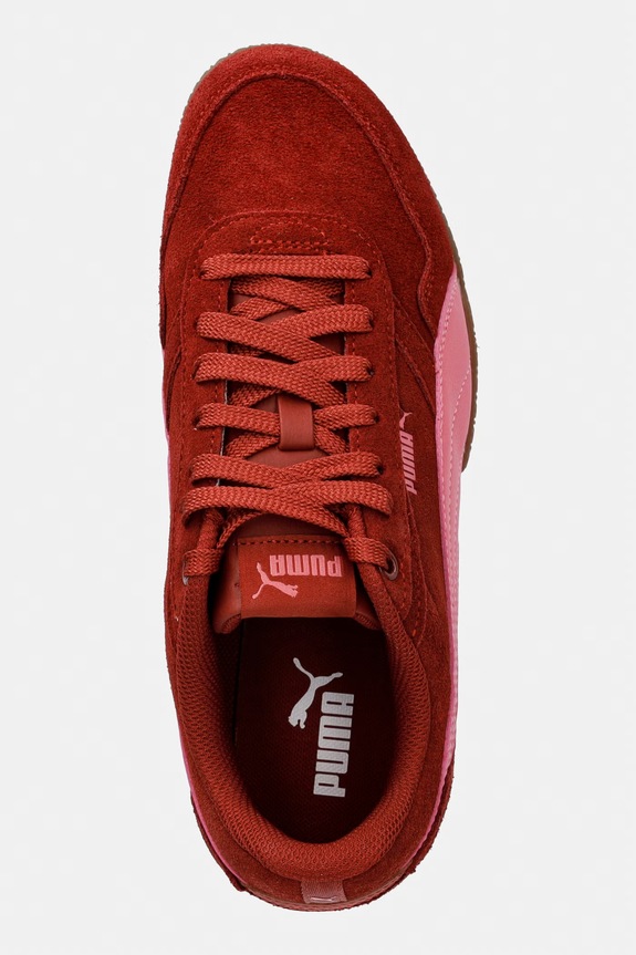 Puma sneakersy zamszowe BELLA DONNA bordowy 402673