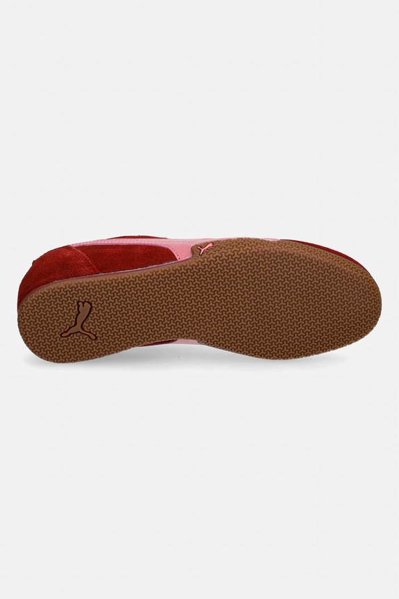 Puma sneakersy zamszowe BELLA DONNA 402673 bordowy