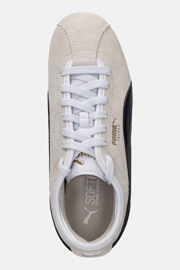 Puma sneakers din piele intoarsă Tackle bej 404456