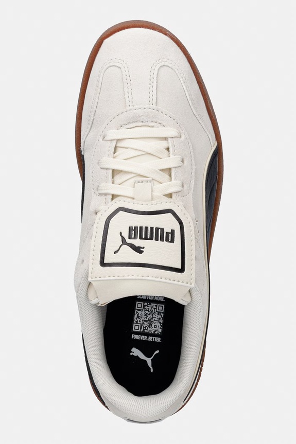 Σουέτ sneakers Puma Club Azura μπεζ 404477