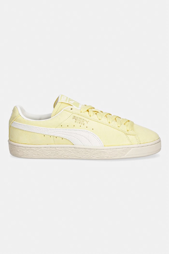 Puma Suede Charles F. Stead sneakersy damskie zamszowe 405341 żółty SS26