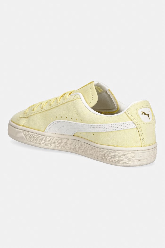Obuwie Puma Suede Charles F. Stead sneakersy damskie zamszowe 405341 żółty