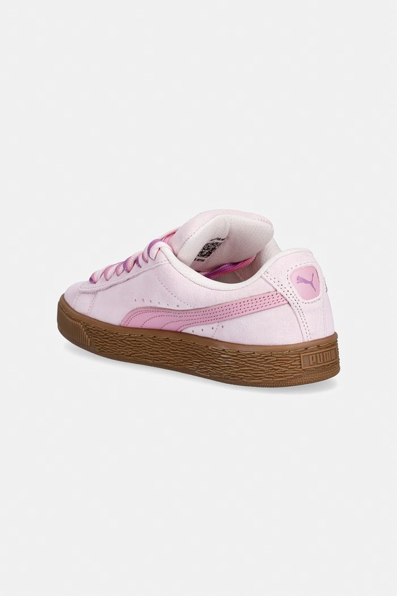 Взуття Замшеві кросівки Puma Suede XL Fat Laces 405480 рожевий