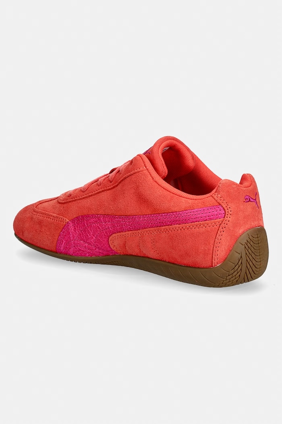 Obuwie Puma Speedcat Vibes sneakersy damskie zamszowe 406143 pomarańczowy
