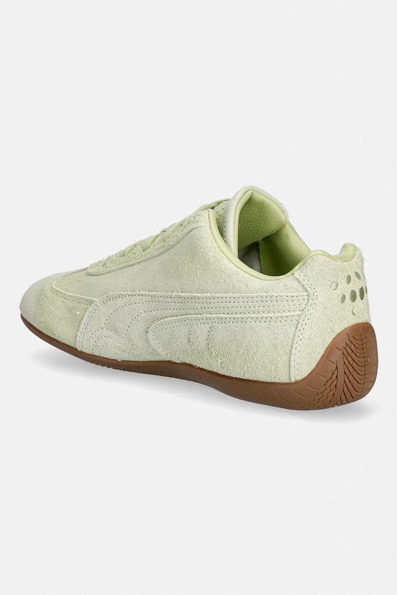 Obuwie Puma x Daniëlle Cathari sneakersy damskie zamszowe Speedcat 406652 zielony