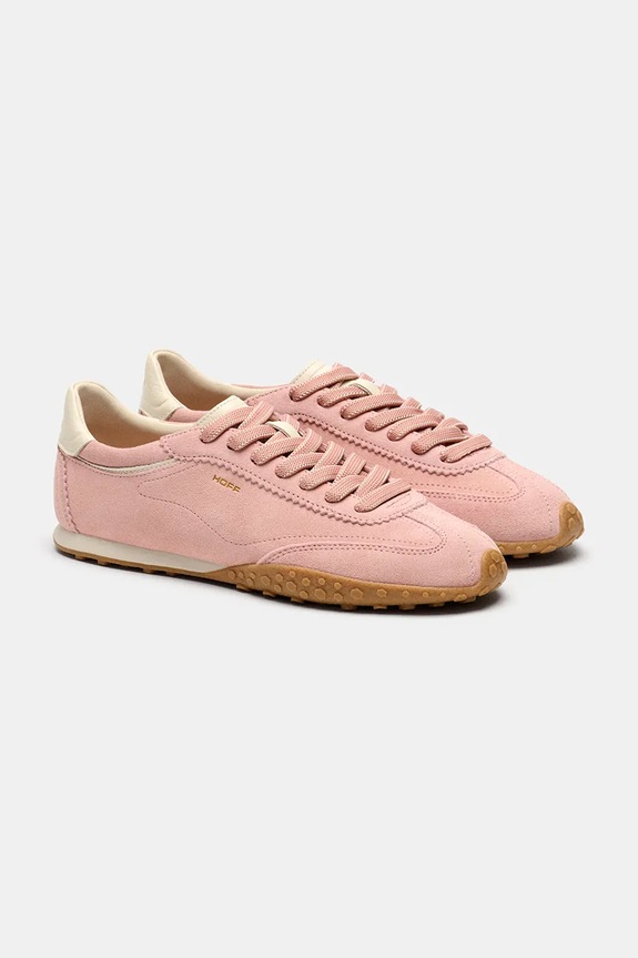 Hoff sneakersy zamszowe BRIDGE FL ROSE 22561022 różowy SS26
