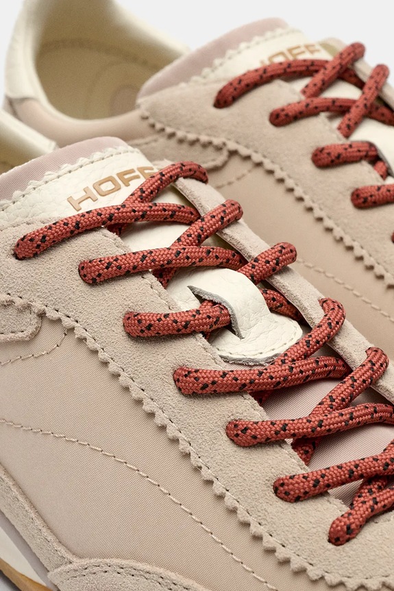 Obuwie Hoff sneakersy zamszowe BRIDGE MKII BEIGE 22559007 beżowy