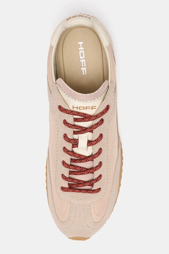 Hoff sneakersy zamszowe BRIDGE MKII BEIGE 22559007 beżowy
