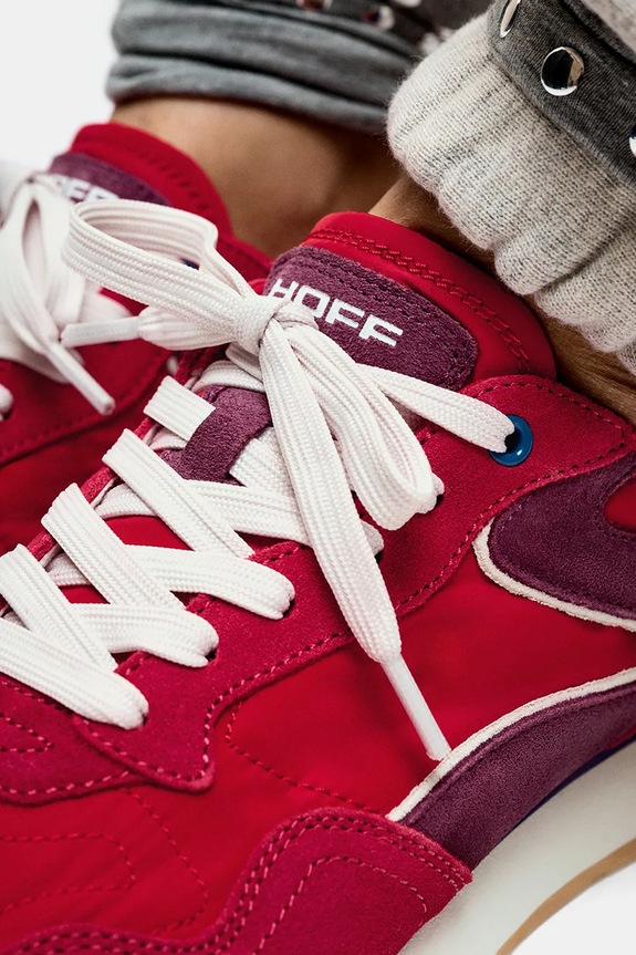 Hoff CITY DOPAMINE BERRY tenisky dámske semišové 12602015