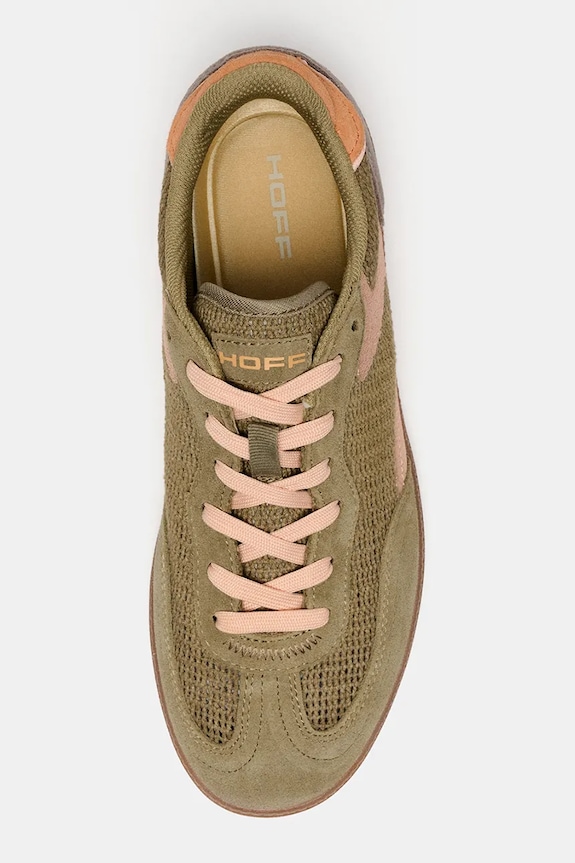 Hoff sneakersy PARK CROCHET SAGE zielony 12519018