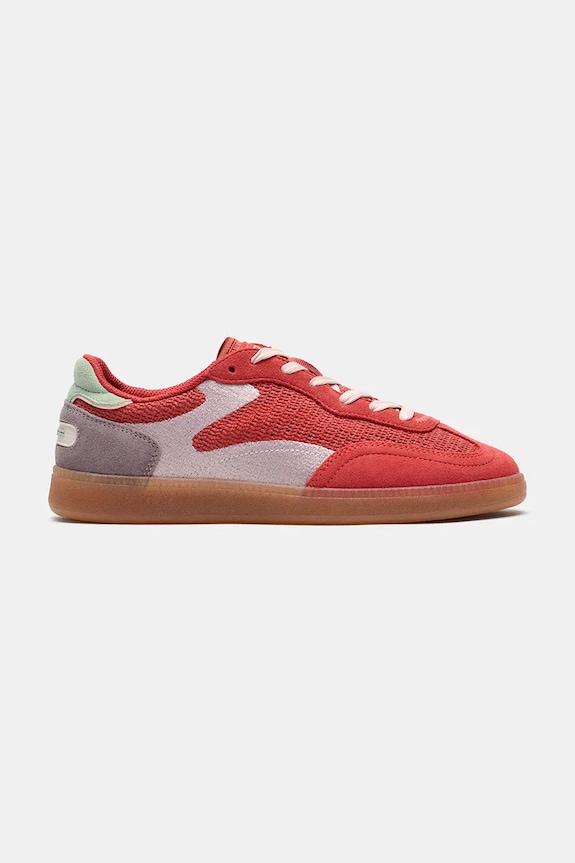 Hoff sneakersy PARK CROCHET CORAL tekstylny czerwony 12519017