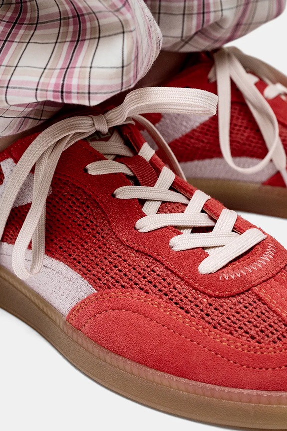 Hoff sneakersy PARK CROCHET CORAL 12519017