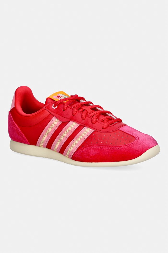Superge adidas Barreda Imitacija zrnatega usnja rdeča KI3362