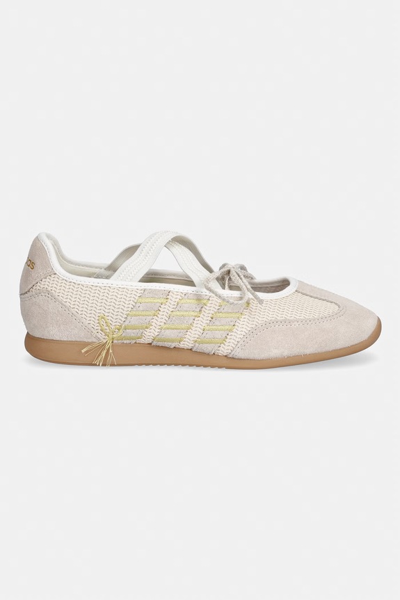 Μπαλαρίνες adidas Barreda Mary Jane KI3380 μπεζ SS26
