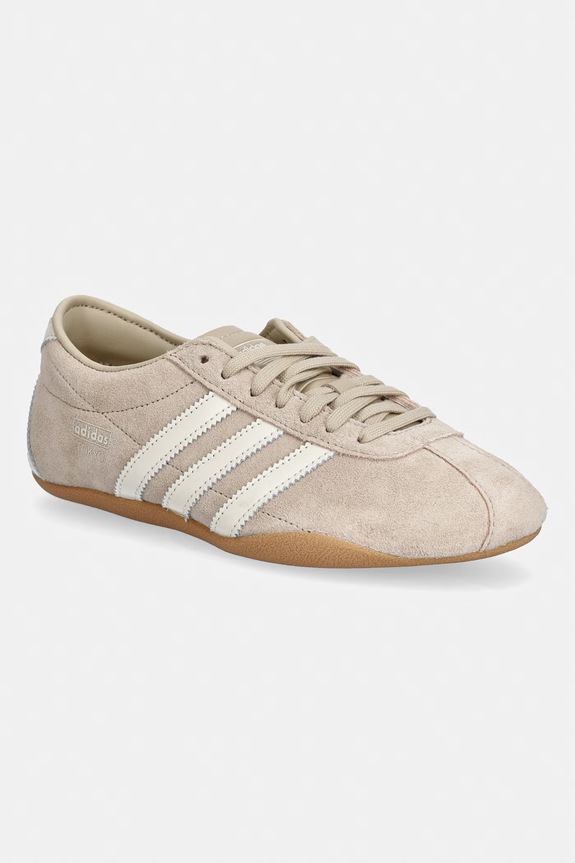 adidas Originals sneakersy zamszowe Tokyo imitacja skóry licowej brązowy KI3583