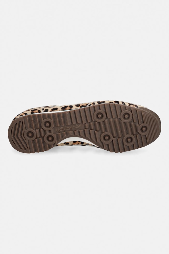 Kožené tenisky adidas Originals SL 72 KI4205 hnědá